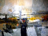 Vernissage de l’exposition de Djamal Talbi : une exploration spirituelle de la couleur grise