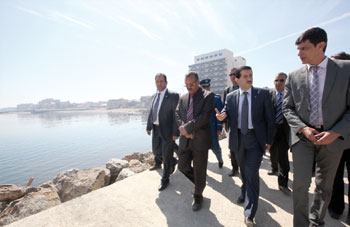 Amar Ghoul, lors d’une visite d’inspection dans la Capitale : La protection du littoral d’Alger en point de mire