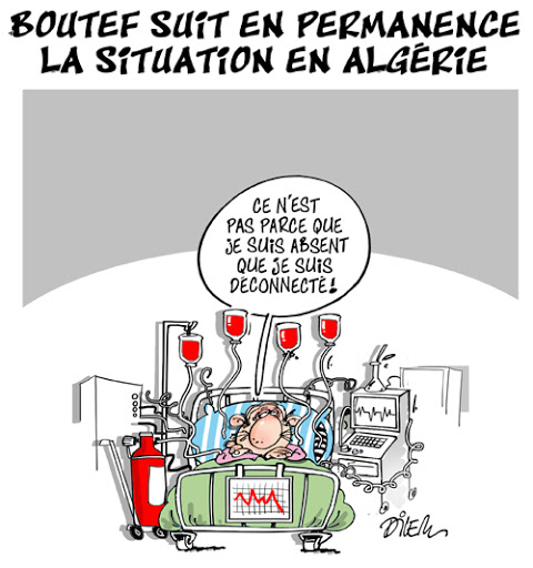 Bouteflika suit en permanence la situation en Algérie