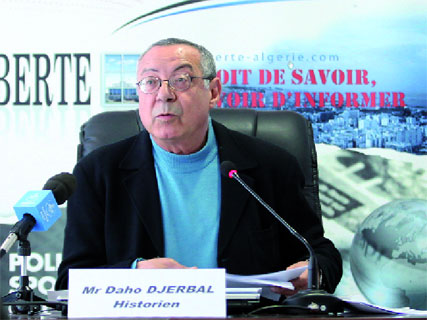 Daho Djerbal, historien, au Forum de “Liberté” “L’accès aux archives doit être libre”