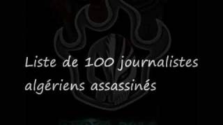 Journée mondiale de la liberté de presse: plus de 100 journalistes Algériens assassinés entre 1993 et 1997