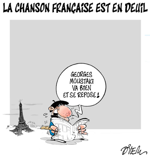 La chanson Française est en deuil