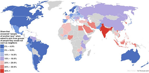L’Algérie, l’un des pays les plus racistes au monde