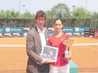 Omnisports/ Tennis Stanley Cup des U-14 ,Inès Ibbou remporte le trophée à Rome