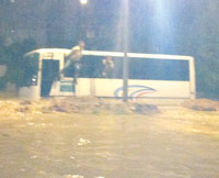 Pluies diluviennes hier soir,Le cauchemar