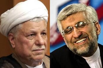 Présidentielle du 14 Juin en Iran,Les poids lourds Jalili et Rafsandjani dans la course