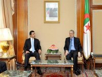 Sellal reçoit le ministre des Affaires étrangères de l’Etat des Emirates Arabes Unies