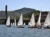 Stage de l’équipe nationale de voile, spécialité ’Optimist’, à Beni Haroun