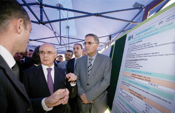 Youcef Yousfi, ministre de l’énergie à Batna : “Je ne veux plus de coupures d’électricité en été”