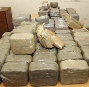 13 tonnes de cannabis saisies par la Sûreté nationale en 2013