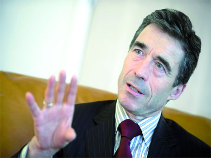 Anders Fogh Rasmussen, Secrétaire Général de l’OTAN, “L’Algérie est active dans la coopération militaire”