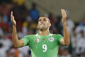 Avec 5 réalisations  Slimani, meilleur buteur des éliminatoires de la zone Afrique