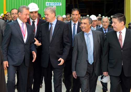Erdogan et Sellal inaugurent l’aciérie du turc Tosyali, la plus grande usine sidérurgique privée d’Algérie