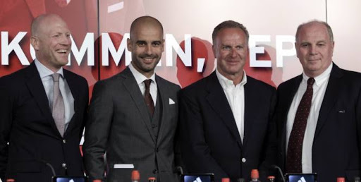 Guardiola en séducteur
