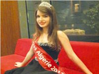 La jeune algéroise Rym Amarni élue à Oran « Miss Algérie 2013 »