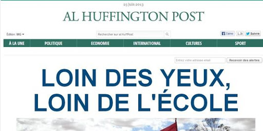 Le Huffington Post lance une version en français pour le Maghreb