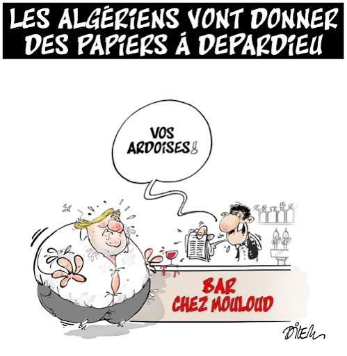 Les algériens vont donner des papiers à depardieu