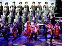 Les Chœurs de l’Armée rouge russes font vibrer le Théâtre du Casif à Sidi Fredj