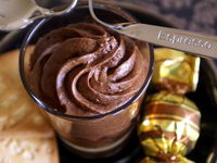 Mousse chocolat noir
