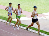 Omnisports Athlétisme/ Meeting international d&rsquo;Alger, Domination des Algériens, Marocains et Français