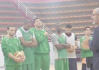 Omnisports /Basket-ball JM-2013 ,Le Cinq algérien en stage précompétitif