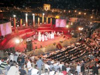 Ouverture du 35e festival international de Timgad, Le public ravi