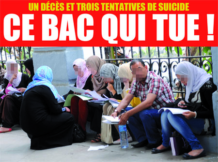 Un décès et trois tentatives de suicide, ce baccalauréat qui tue !