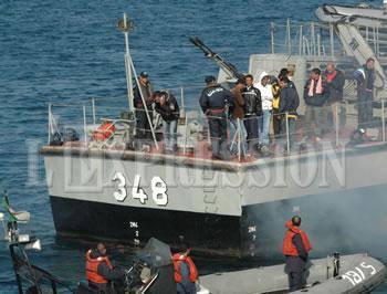 ANNABA, 25 harraga interceptés au cap Rosa