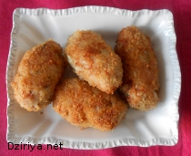 Croquettes de riz au poulet