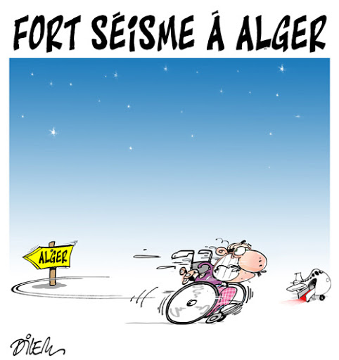 Fort séisme à Alger