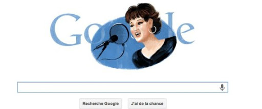 Google rend hommage à Warda Al Jazairia avec un doodle