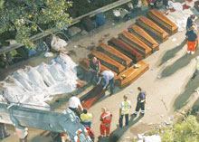 Italie : vol plané d’un autocar : 39 morts
