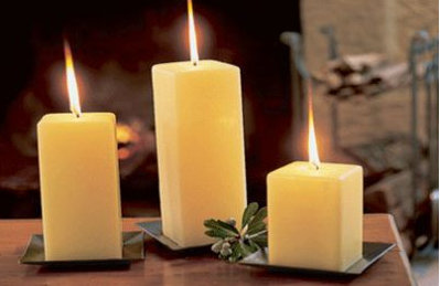 La décoration par bougies