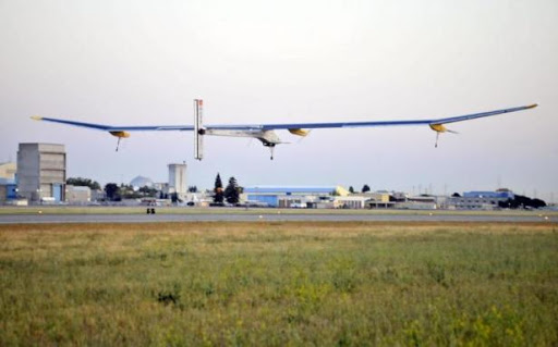 L&rsquo;avion Solar Impulse achève sa traversée des Etats-Unis