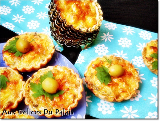 Mini quiche thon / olive