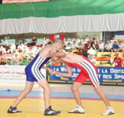 Omnisports / Luttes Tournoi maghrébin (cadets),Les Verts se distinguent en lutte gréco-romaine
