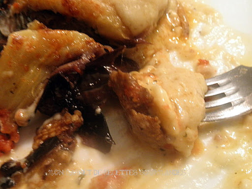Paupiettes d’aubergines (viande-fromage)