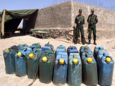 Plus de 1.200 litres de mazout dissimulés : un contrebandier arrêté à Sidi-Fredj (Souk Ahras)
