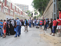 Rassemblement de lycéens devant l&rsquo;académie d&rsquo;Alger, »Ils veulent briser nos vies »