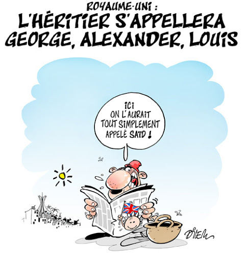 Royaume-Uni,l&rsquo;héritier s&rsquo;appellera George,Alexander,Louis
