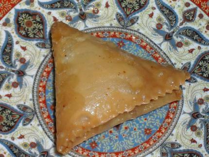 Samsa (triangles aux amandes)