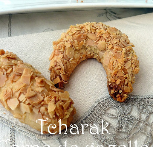 Tcharak , cornes de gazelles , krimart , Gâteaux algériens pour l&rsquo;aid