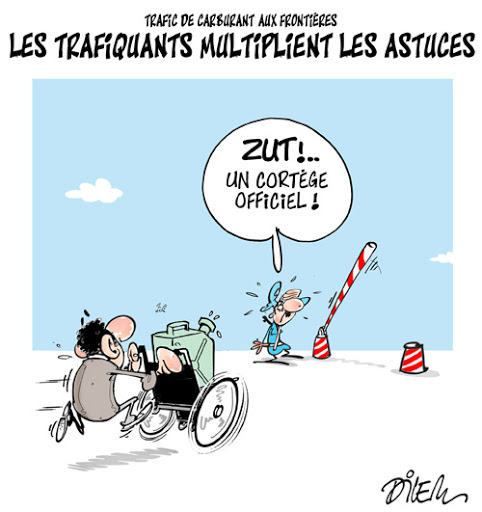 Trafic de carburant aux frontières,les trafiquants multiplient les astuces