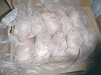 Viande et poulet ,Heureusement qu’il y a le congelé !