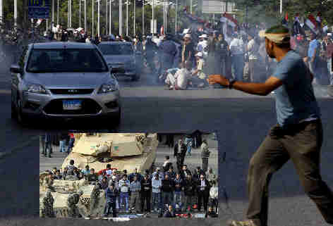 Vive tension entre opposants et partisans de Morsi L’Egypte s’enlise dans le chaos