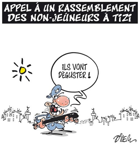 Appel à un rassemblement des non-jeuneurs à Tizi