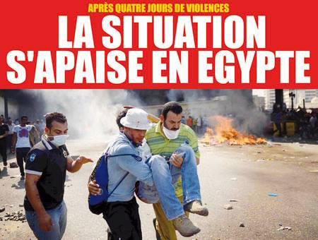 Après quatre jours d&rsquo;affrontements, la situation s’apaise en Egypte