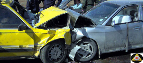 CHLEF, Un mort et 9 blessés dans un accident de la route à Oued Sly