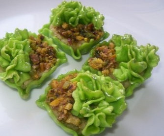 FOUSDOUKIA AUX PISTACHES (GÂTEAU ALGÉRIEN)