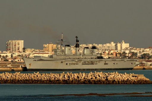 Gibraltar: arrivée d&rsquo;un navire de guerre britannique